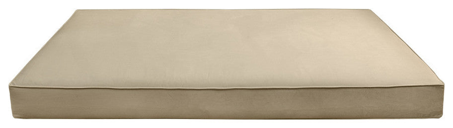 Same Pipe 8" Twin-XL 80x39x8 Velvet Indoor Daybed Mattress |COVER ONLY|-AD304