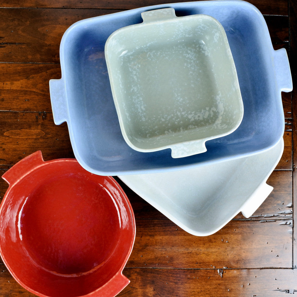 Cozina White Square Baker
