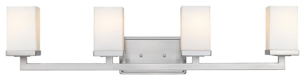 Z-Lite 4 Light Vanity , Brushed Nickel, 1900-4V