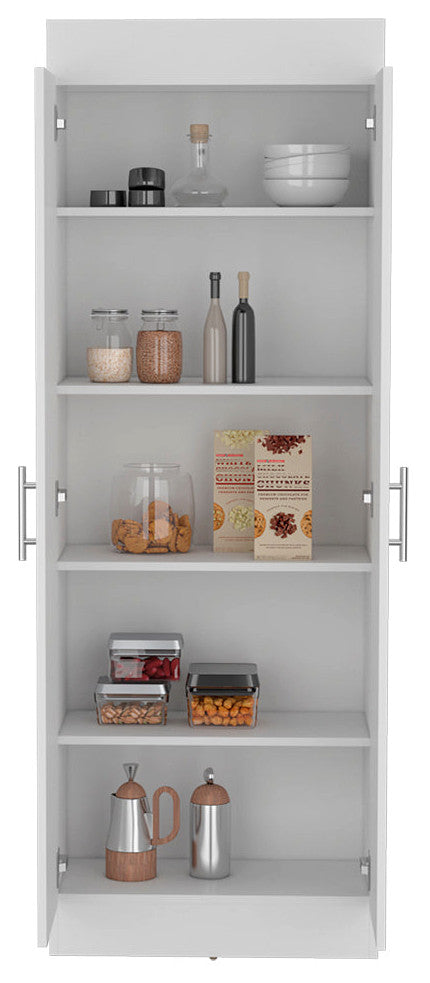 Pantry Cabinet Clinton, kitchen, White