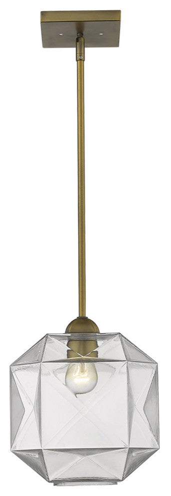 Loft 1-Light Brass Pendant