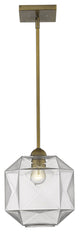 Loft 1-Light Brass Pendant