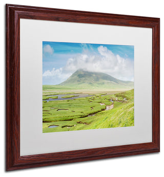 Blanchette Photography 'The Harris Saltings', Wood Frame, White Matte, 20"x16"