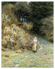 "In the Primrose Wood" Digital Paper Print by Helen Allingham, 15"x18"