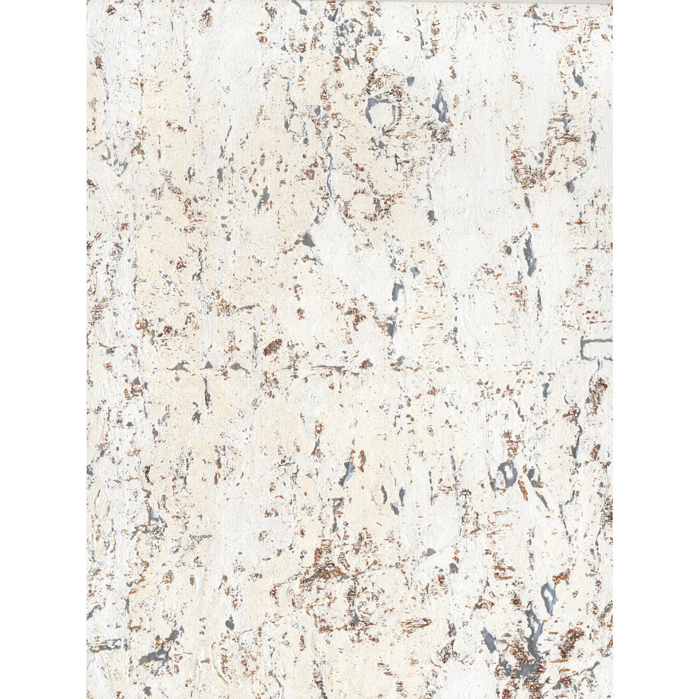 White Cork Wallpaper