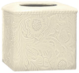 Savannah Tissue Box, Cream