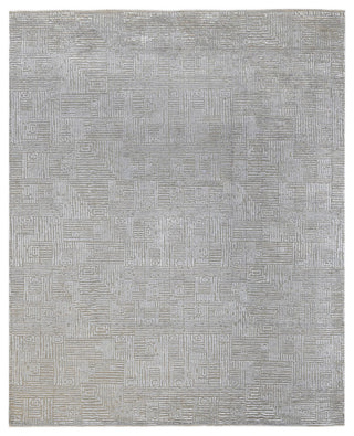Quartz Desoto Area Rug, Silver, 2' x 3', Geometric