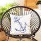18" Multicolor Throw Pillow
