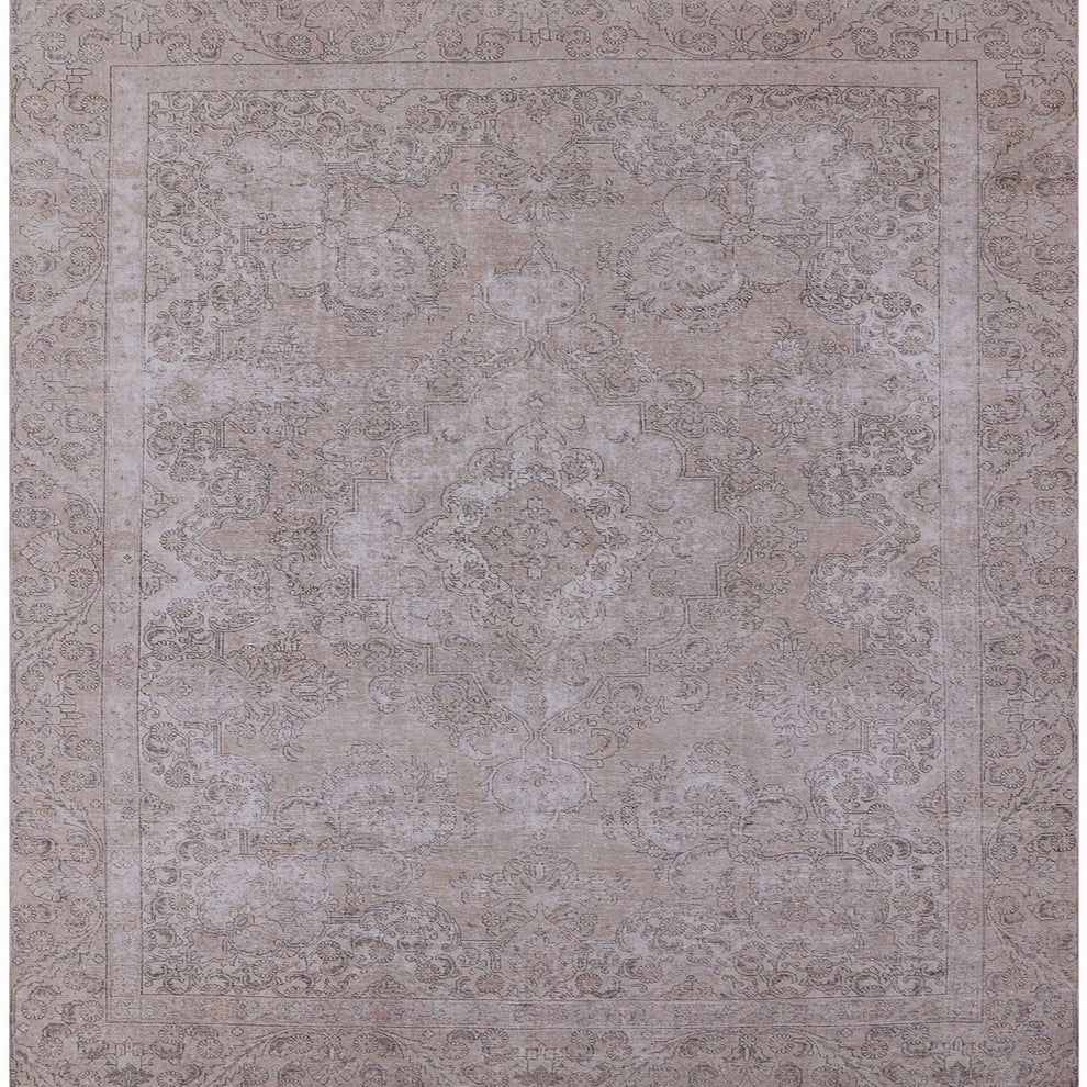 Ahgly Company Indoor Square Mid-Century Modern Area Rugs, 6' Square