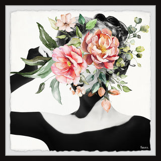 "Wild Bloom" Framed Painting Print, 12"x12"