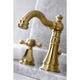 FSC1973BX Widespread Bathroom Faucet With Pop-Up Drain, Brushed Brass