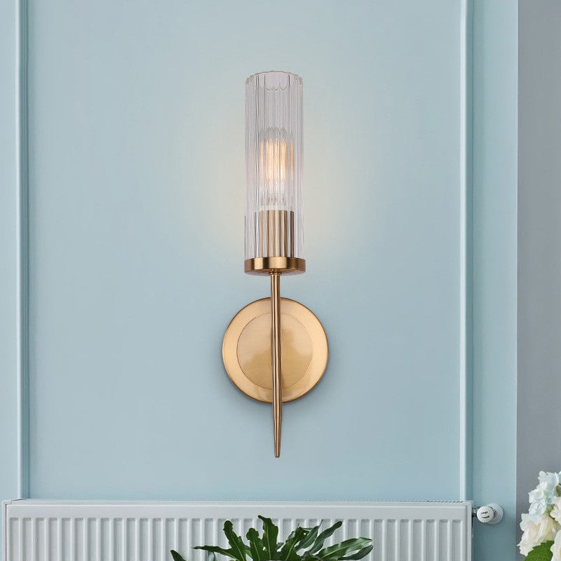 Palma | Bedside Wall Lamp made of Brass, Gold / Copper