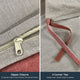 Buffalo Washed Cotton 3-Piece Duvet Set, Cherry, Queen