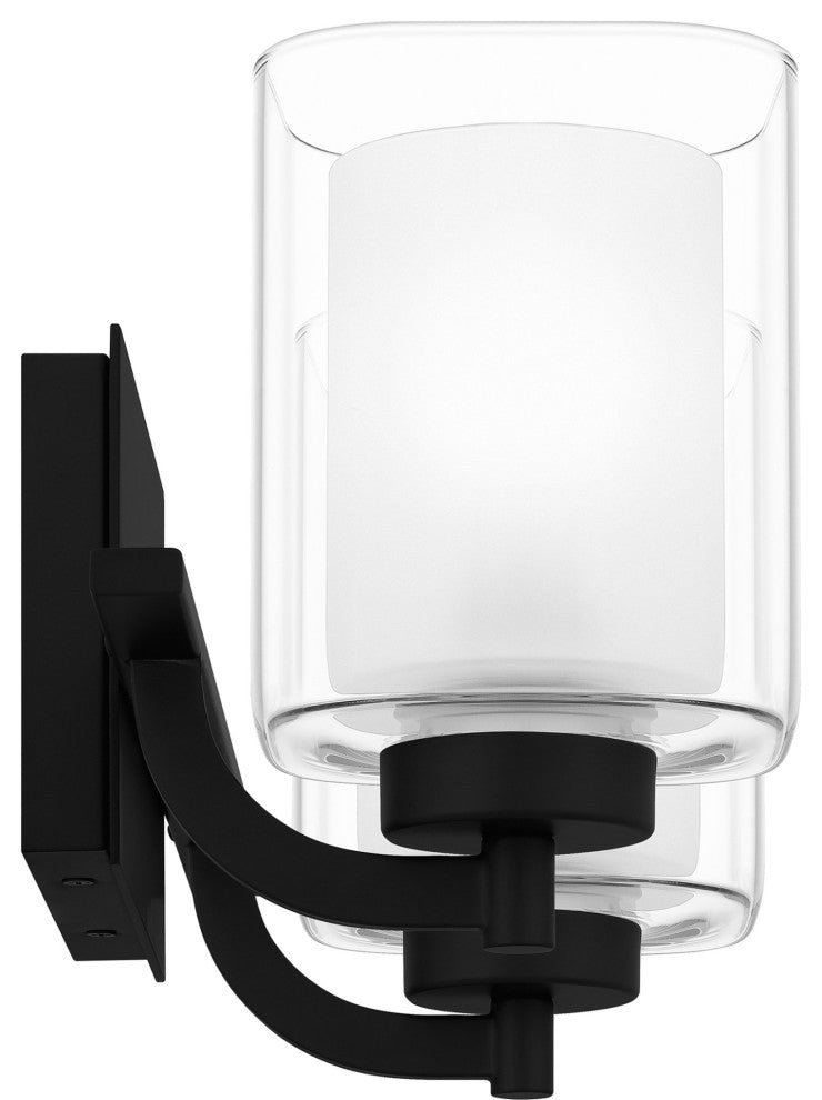Quoizel KLT8902 Kolt 2 Light 17"W Vanity Light - Matte Black