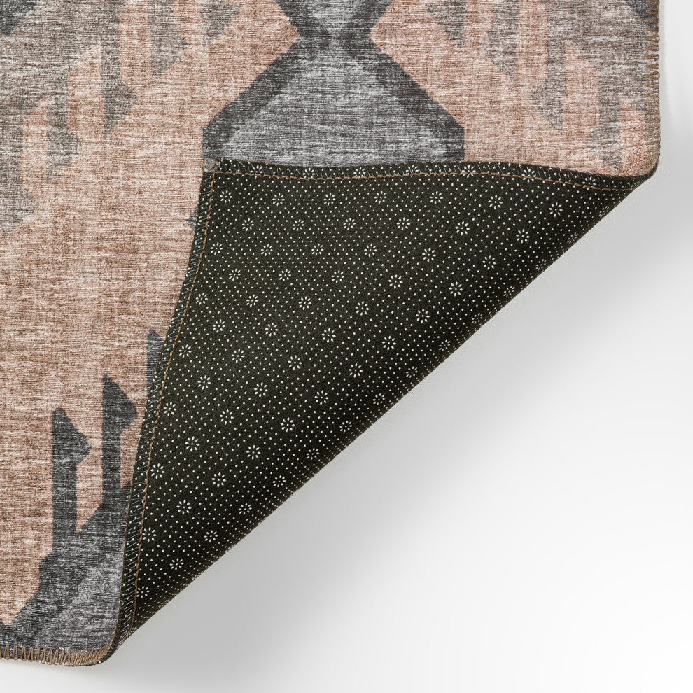 Indoor/Outdoor Sedona SN2 Bison Machine Washable 3' x 5' Rug