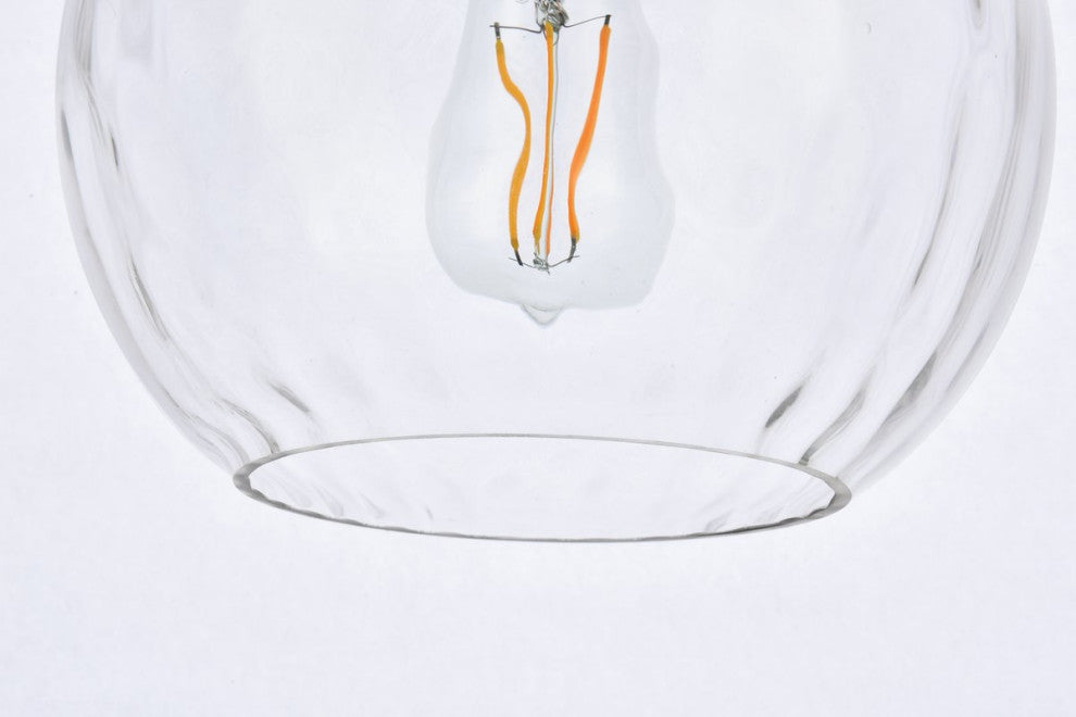 Constance 10" Light Chrome Pendant