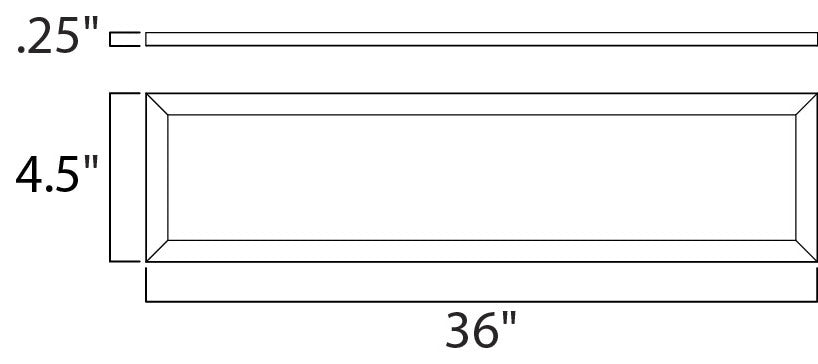 Maxim 88903 SL 36" LED Under Cabinet Light - White