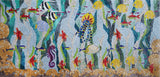 School Of Fish - Mosaic Artwork