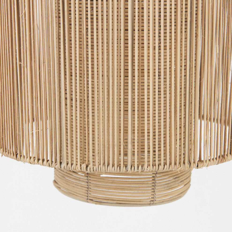 Aviario Natural Cane Cylindrical Pendant Light