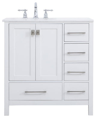 Elegant Lighting VF18832 Irene 32" - Blue