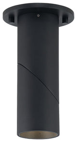 Transformer Dual Voltage Adjustable LED Spotlight, Black