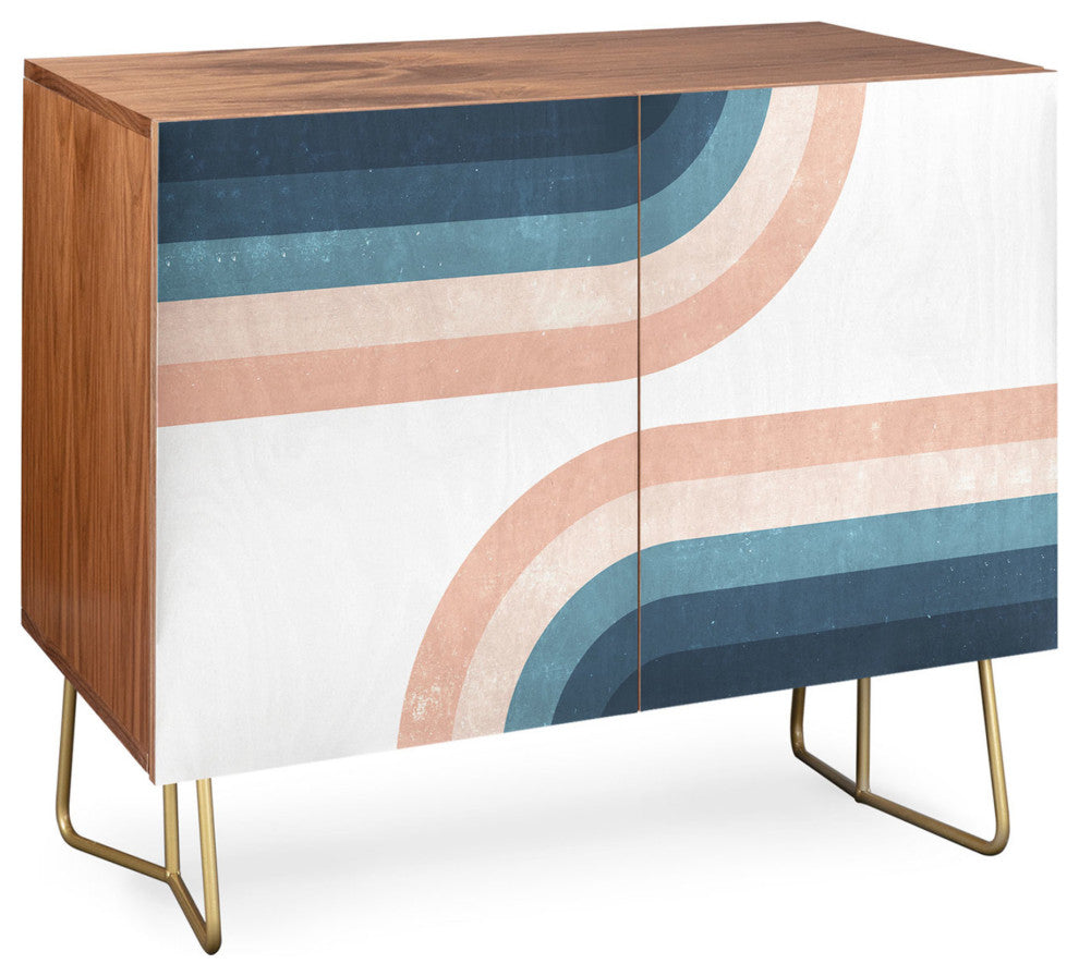 Emanuela Carratoni 70s Rainbow Credenza