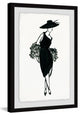 "Perfect in Black" Framed Painting Print, 30"x45"