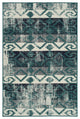 Pianta Teal 3'11" x 5'7" Rectangle Area Rug