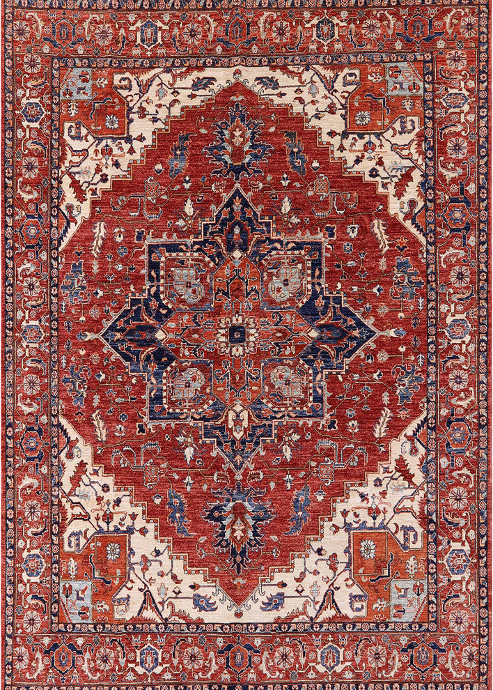 Ahgly Company Indoor Rectangle Mid-Century Modern Area Rugs, 2' x 5'