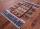 Persian Gabbeh Tribal Handmade Wool Rug 3' 4" X 4' 10" Q10132