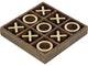 Tictac Decorative Tic-Tac-Toe 10X1.5X10