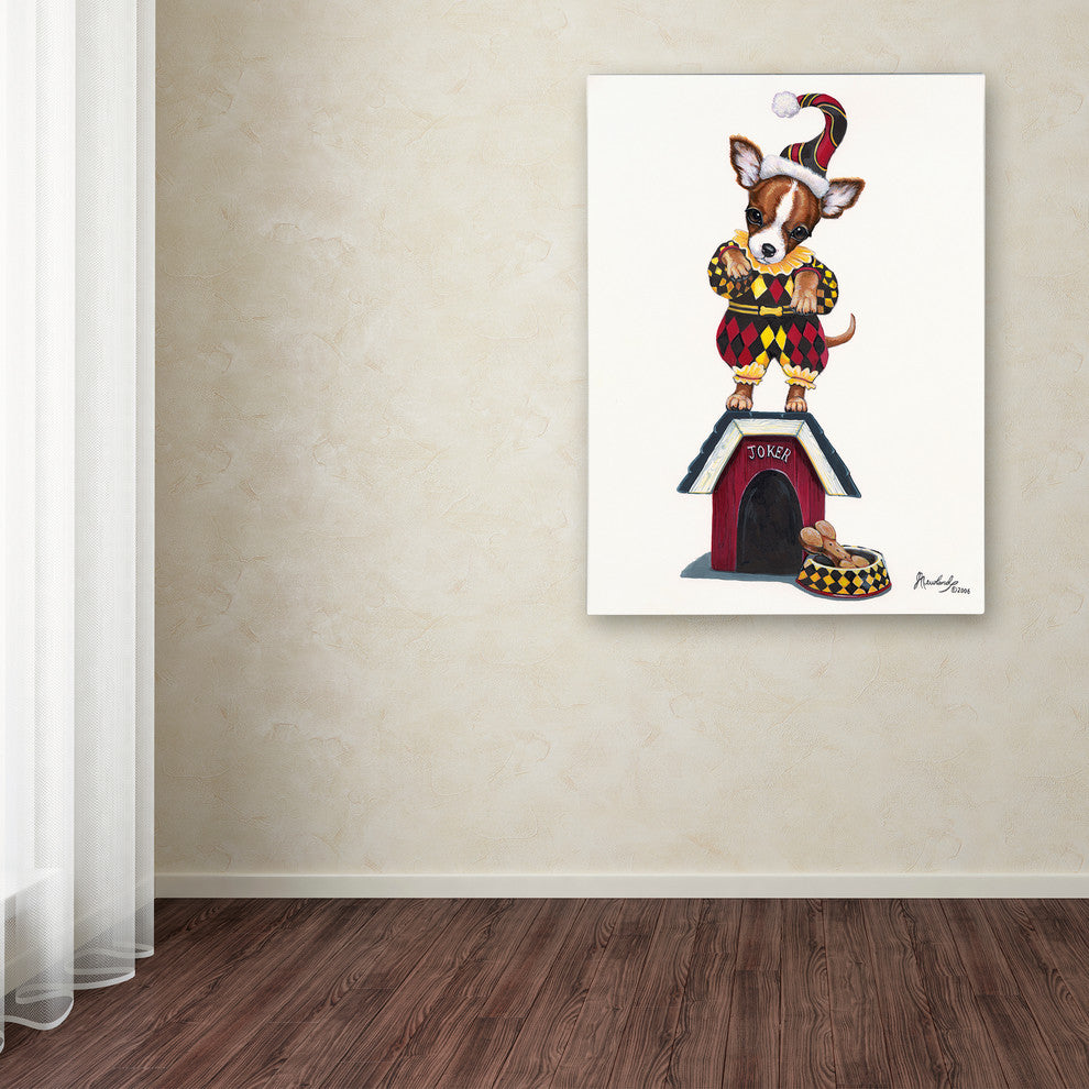 Jenny Newland ''Joker 1'' Canvas Art, 47x35