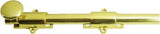 Deltana 8SB 8"L Surface Bolt - Lifetime Polished Brass