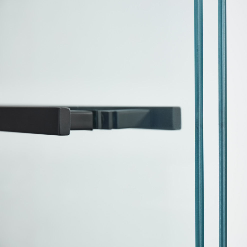Double Sliding Framed Shower Door, 72"76"