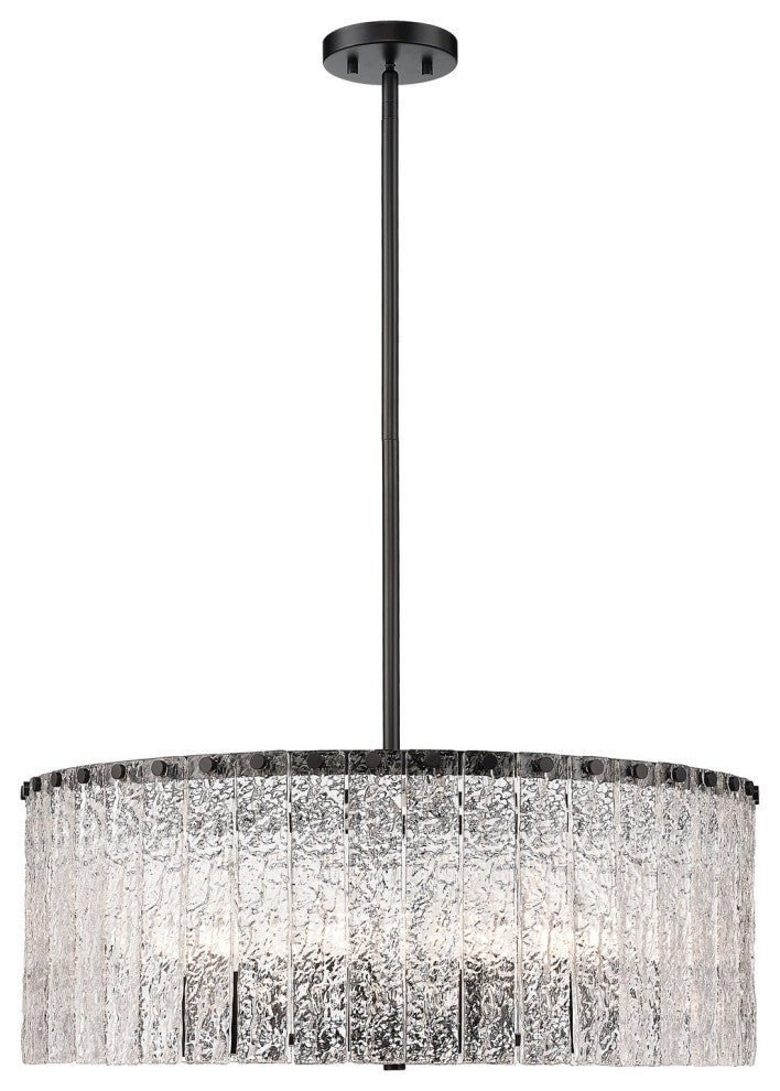Zlite 1943P26-MB 10-Light Pendant, Clear