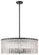 Zlite 1943P26-MB 10-Light Pendant, Clear