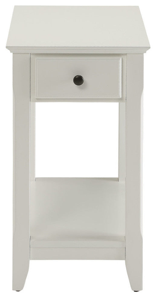 ACME Bertie Side Table, White