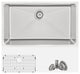 STYLISH Dual-Mount 31" Stainless Steel Single-Bowl Kitchen Sink
