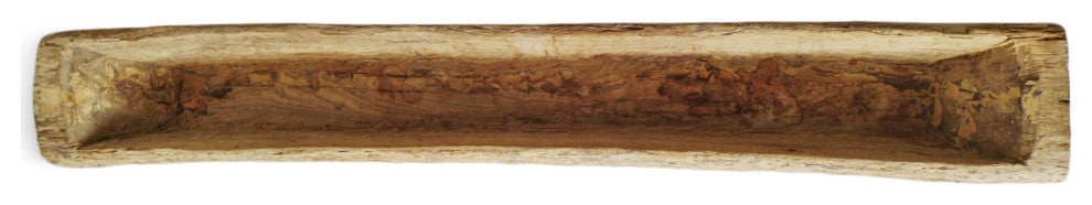 Consigned Old Narrow Wood Trough 3