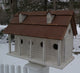 Martinsburg Manor, Large, White Wash With Brown Roof
