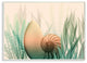 Ocean Seashell Seaweed Collage Design, 13"x19"