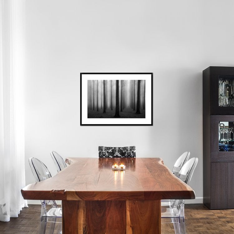 "In A Fog" Framed Digital Print by Jochen Bongaerts, 38"x28"