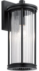 Kichler 59023BK One Light Outdoor Wall Mount, Black Finish