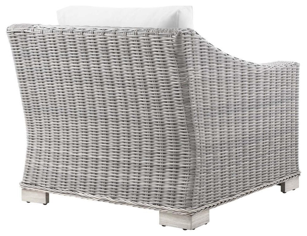 Conway Outdoor Patio Wicker Rattan Armchair