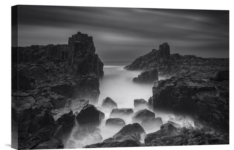 "Storm Coming" Stretched Canvas Giclee by Jingshu Zhu, 18x12"