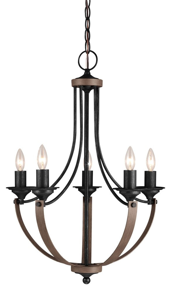 Generation Lighting Lighting 5-Light Chandelier, Stardust