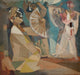 John F. Leonard "Untitled 1", Oil Painting