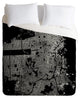 Deny Designs CityFabric Inc San Francisco Black Duvet Cover - Lightweight