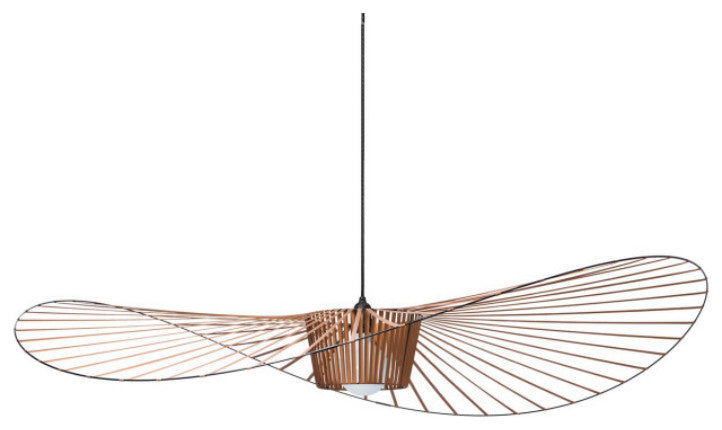 Lilly Pendant Lamp, Brown, 55" in Dia