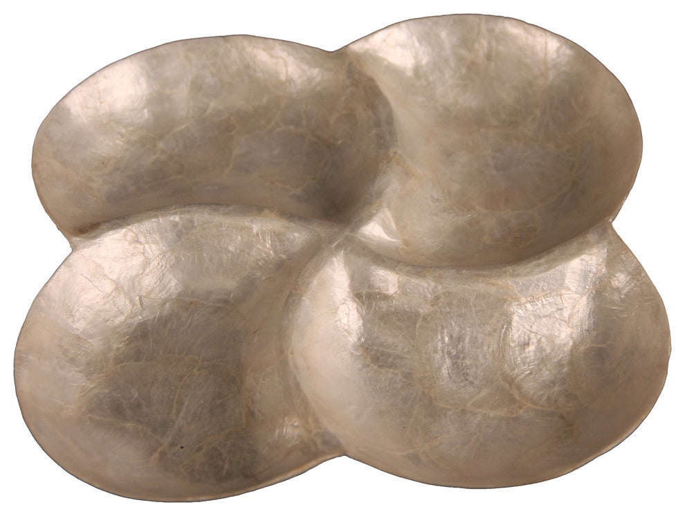 Natural Capiz Clove Tray